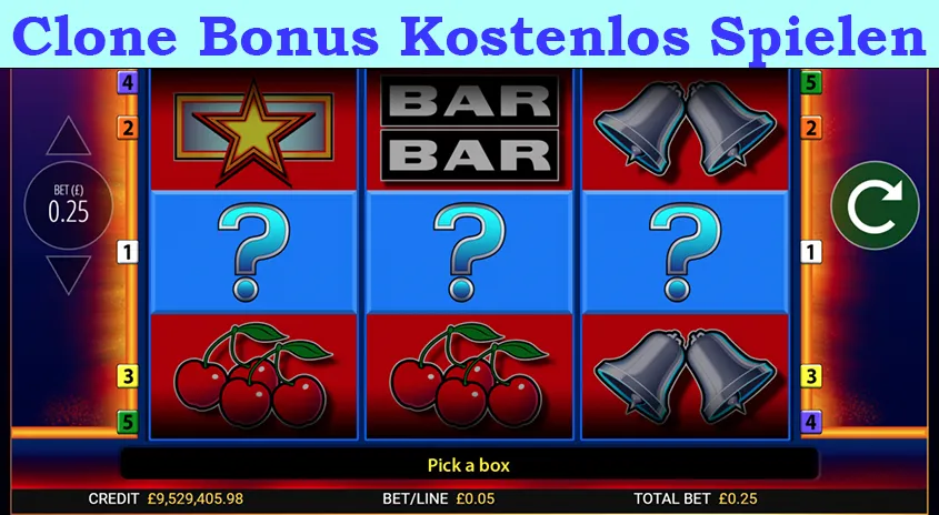 Clone Bonus kostenlos spielen