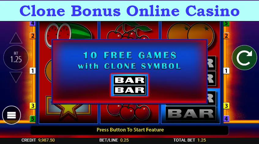 Clone Bonus online casino