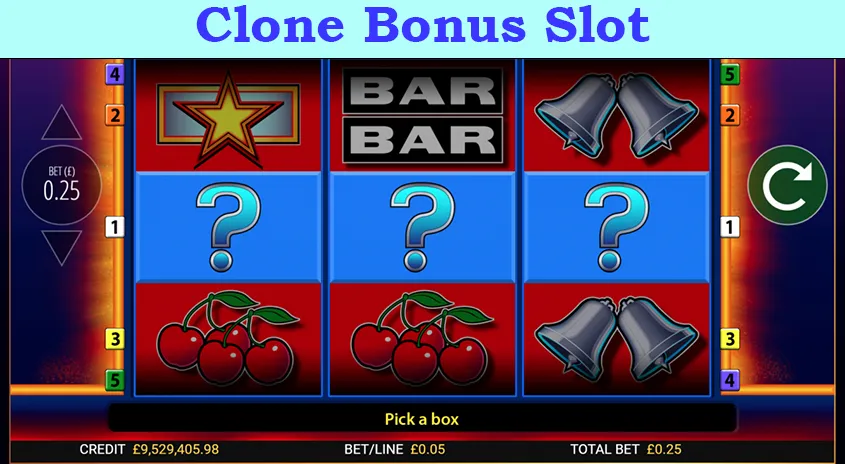 Clone Bonus slot